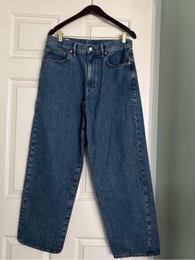 The Gap BAGGY FIT Men’s Jeans in Medium Blue Denim